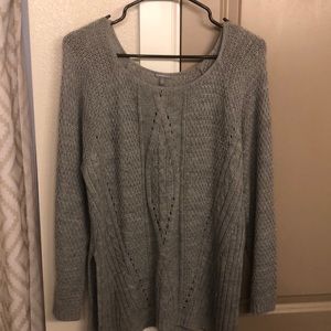 Grey Knit Sweater